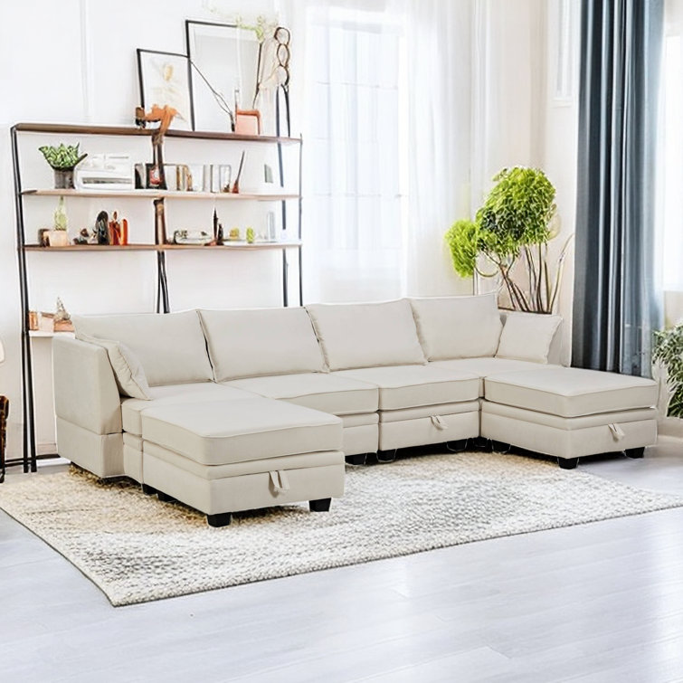 Wayfair couch online with chaise